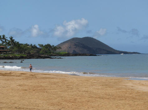 Maui Coast near Makena Hawaii